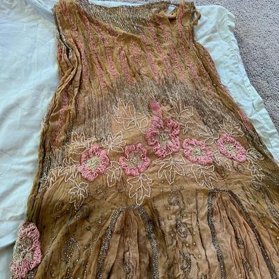 Antique Beaded Dress