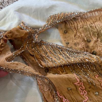 Antique Beaded Dress