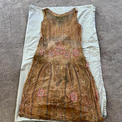 Antique Beaded Dress
