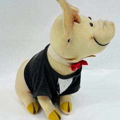 1987 Vintage Sir Hog Chairman of the Board Plush Pig