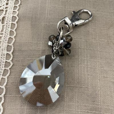 Crystal tone keychain
