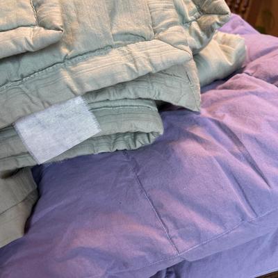 LC5- Down filled blankets (twin or throw size)