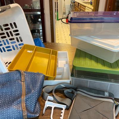 DR4- Laundry basket, organizers, Relic purse