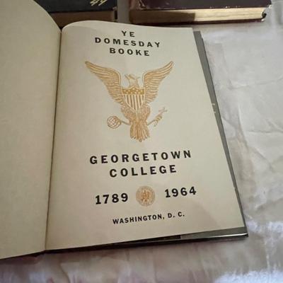 SILVER SPRUCE GEORGETOWN COLLEGE YEARBOOKS