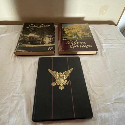 SILVER SPRUCE GEORGETOWN COLLEGE YEARBOOKS