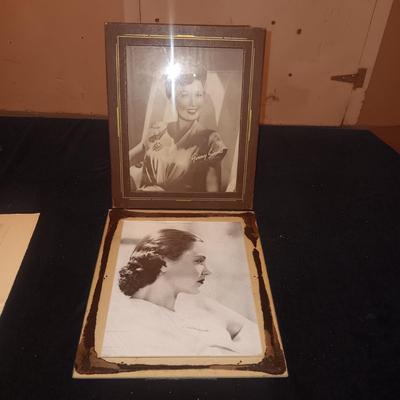 PERFORMANCE PROGRAMS,GENE AUTRY TICKETS AND PHOTOS OF PAST ACTRESSES