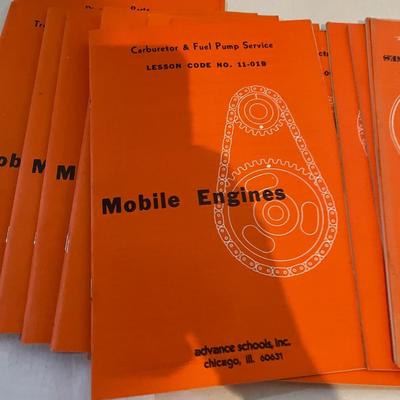 LESSON BOOKS ON MOBILE ENGINES