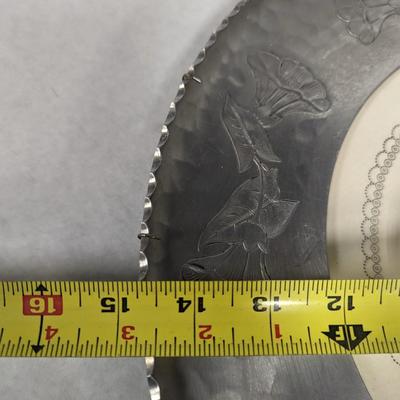 Vintage Farberware Aluminum Serving Platter