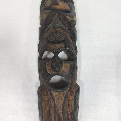 Carved Wooden African Mask