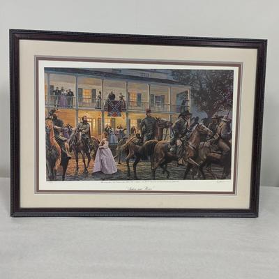 Sabers & Roses Limited Edition Print by Dale Gallon Signed & Numbered