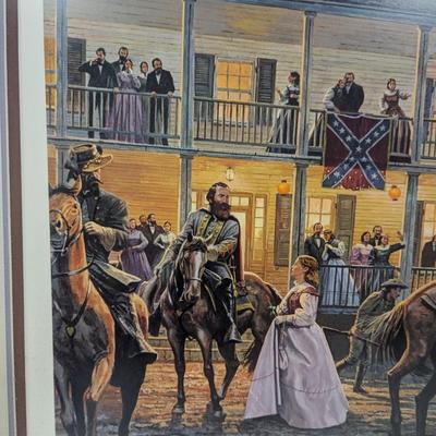 Sabers & Roses Limited Edition Print by Dale Gallon Signed & Numbered