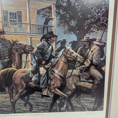 Sabers & Roses Limited Edition Print by Dale Gallon Signed & Numbered