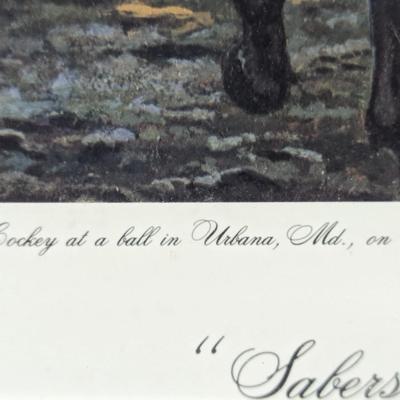 Sabers & Roses Limited Edition Print by Dale Gallon Signed & Numbered