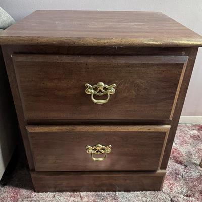 Small 2-Drawer Side Table