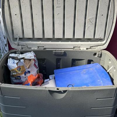 Deck Box w/ Grill Items