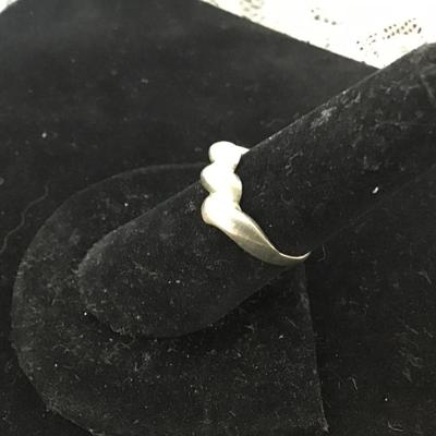 Silver 925 Wave Ring