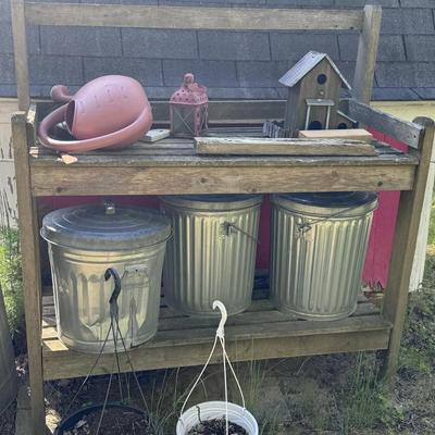 Gardening Workbench Lot