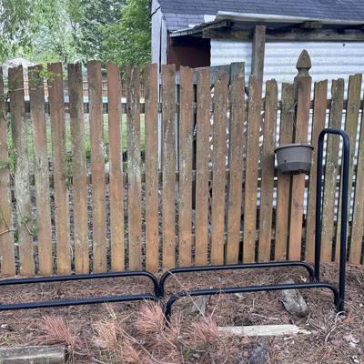 2 Large Metal Log Holders