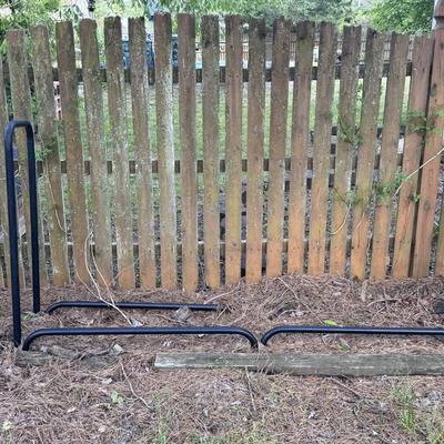 2 Large Metal Log Holders