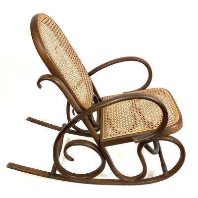1073 Antique Child's Bentwood Rocking Chair