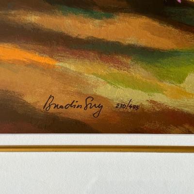 SLAVA BRODINSKY ITALY LANDSCAPE PAINTING ON CANVAS