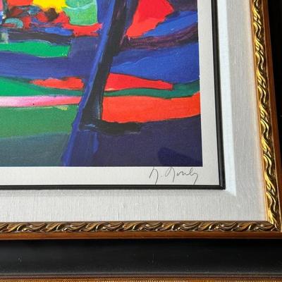 MAISON PERDUE DANS LES ARBRESS 1995 SIGNED BY MARCEL MOULY