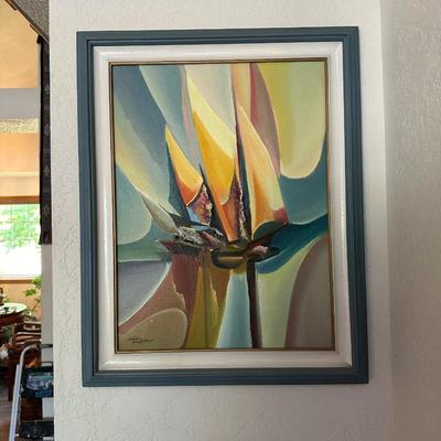 SIGNED ABSTRACT BY NICHOLAS SANTUANGCO