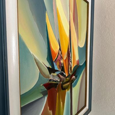 SIGNED ABSTRACT BY NICHOLAS SANTUANGCO