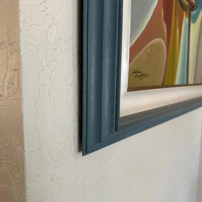 SIGNED ABSTRACT BY NICHOLAS SANTUANGCO
