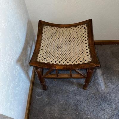 ORNATE METAL WALL ART FROM THE PHILIPPINES AND WOODEN STACKING STOOLS WITH WOVEN TOPS