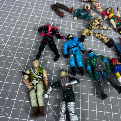 Vintage G I JOE's Figures and Equipment 