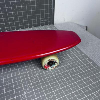 RED - Old School Skate Board 