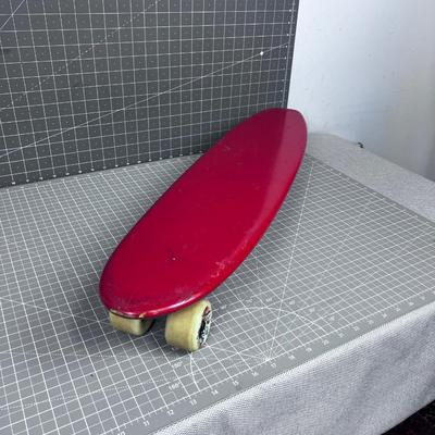 RED - Old School Skate Board 