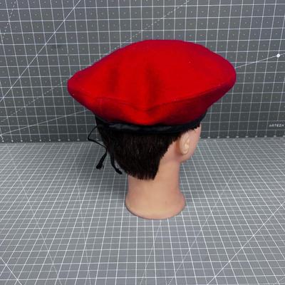 Boy Scout Red Beret 