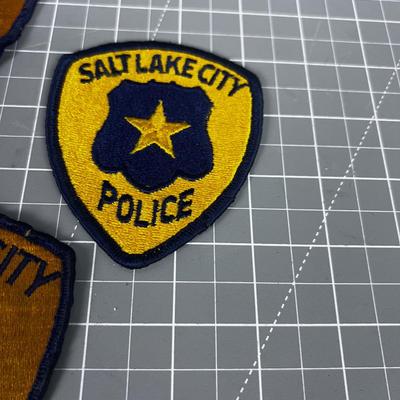 Salt Lake City Police PATCHES 