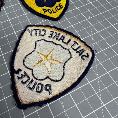 Salt Lake City Police PATCHES 