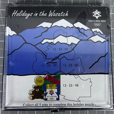 Holidays in the Wasatch 2002 Olympic Pin 