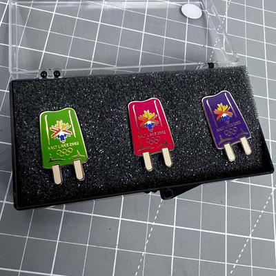 SL 2002 Olympic Pin Set of Popsicles