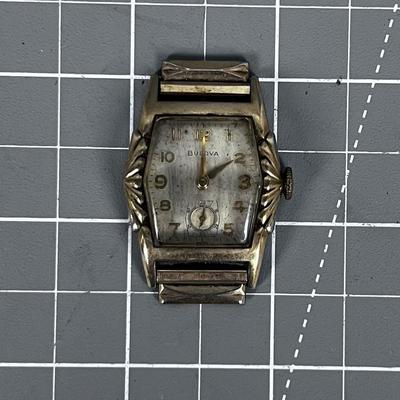 Antique Square Bulova Watch 