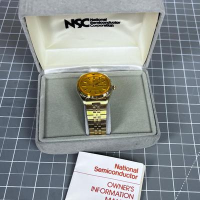 National Semiconductor Day, Date, Gold Watch