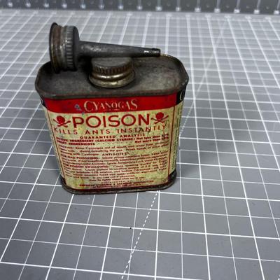 Antique Ant Killer TIN 