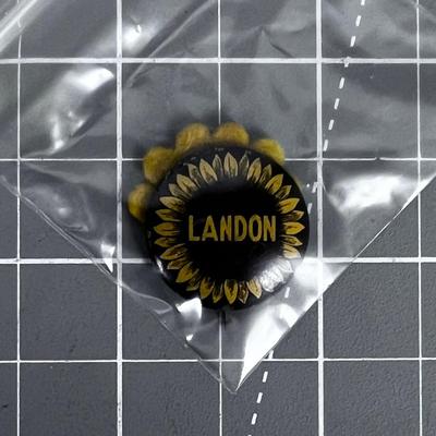 Vintage ! Landen Political Pin