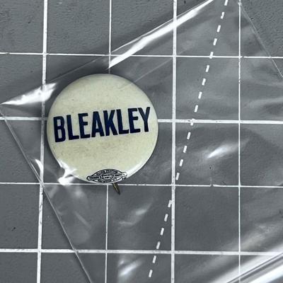 Vintage Bleakley pin