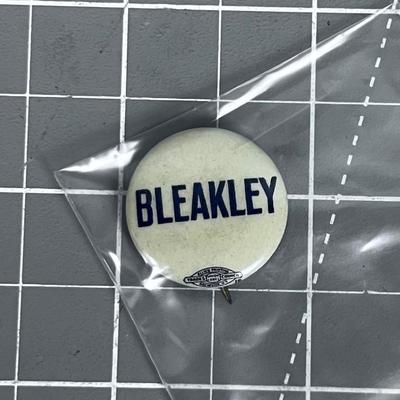 Vintage Bleakley pin
