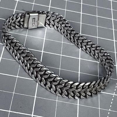 Sterling Silver Bracelet, Masculine
