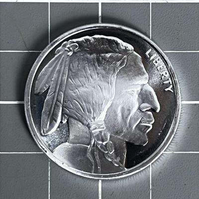 GOLDEN STATE MINT 1 Troy Ounce .999 Silver Coin Buffalo