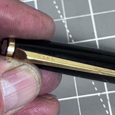 Vintage Mont Blanc 14 K Gold Nib, Former Owner #221 