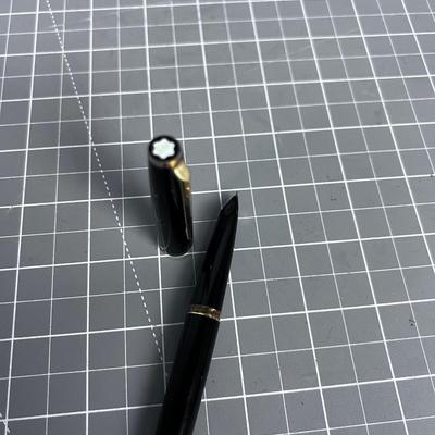 Vintage Mont Blanc 14 K Gold Nib, Former Owner #221 