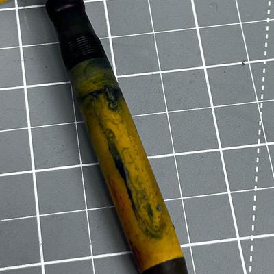 Parker Fountain Pen, Mustard Color Barrel