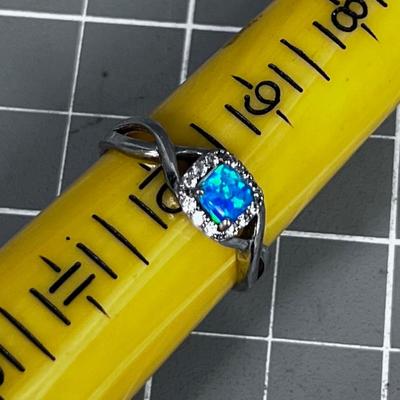 925 Fire Opal 